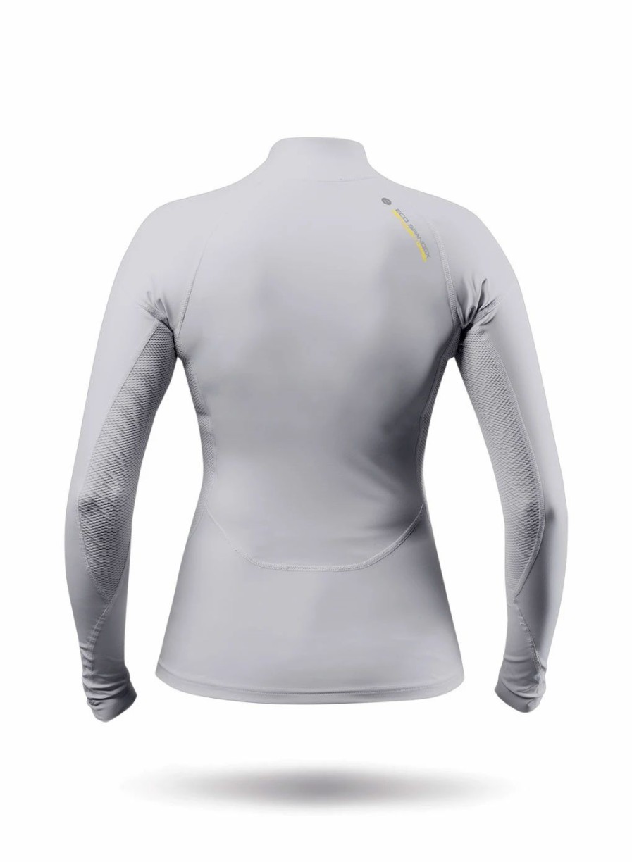 Technical Tops * | Womens Platinum Eco Spandex Long Sleeve Top