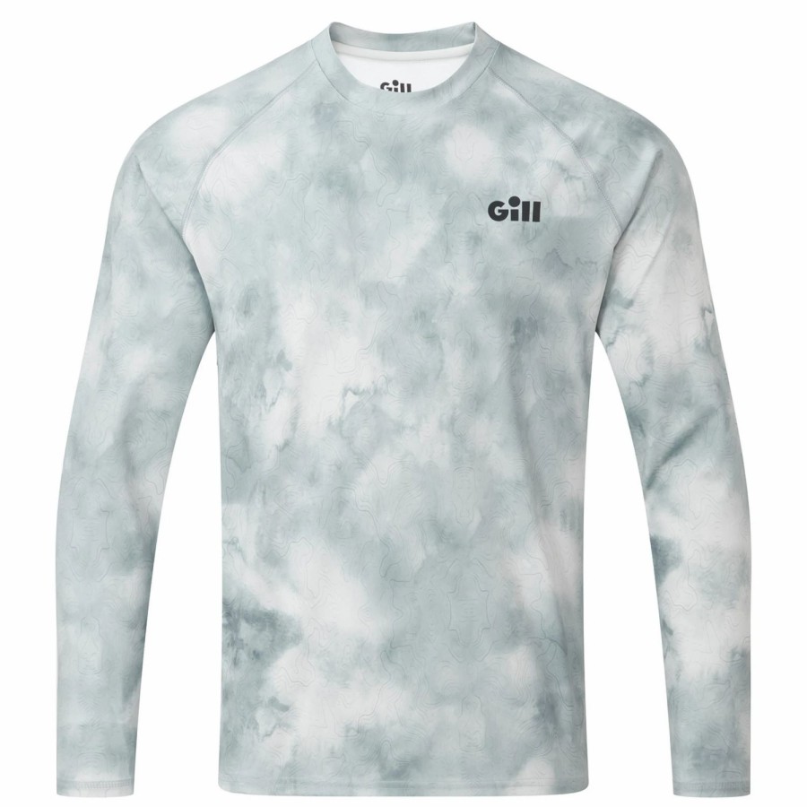 T-Shirts * | Xpel Tec Long Sleeve Top In Glacier/Ice