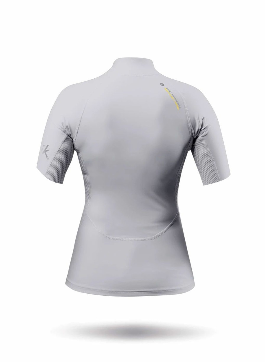 Technical Tops * | Womens Platinum Eco Spandex Short Sleeve Top