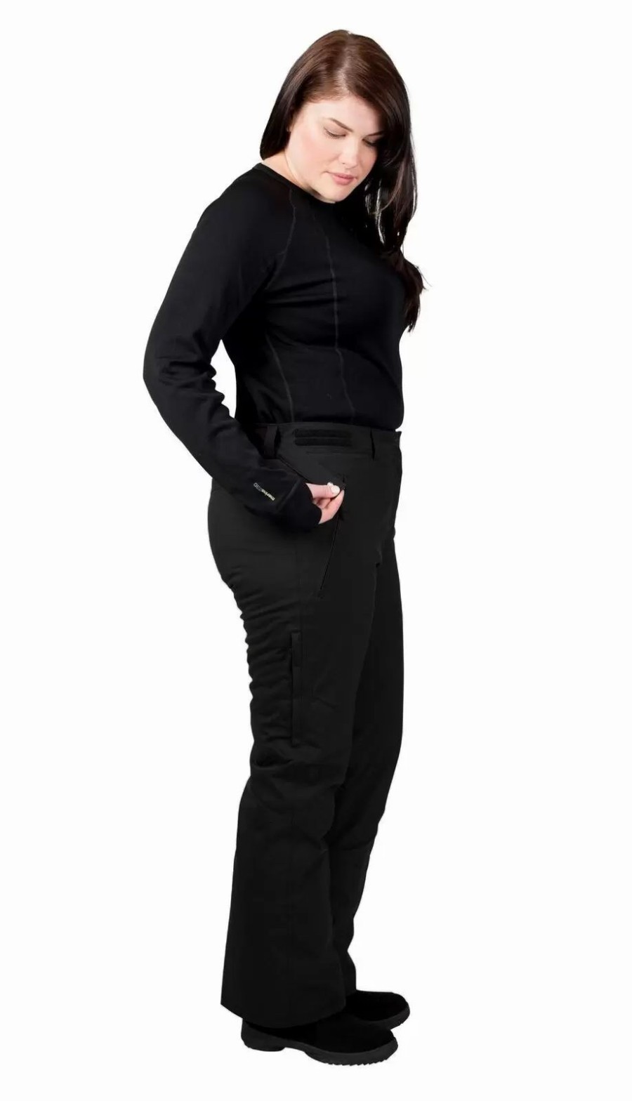 Buy Raiski Savona R+ Womens Plus Size Ski Pants Black Online
