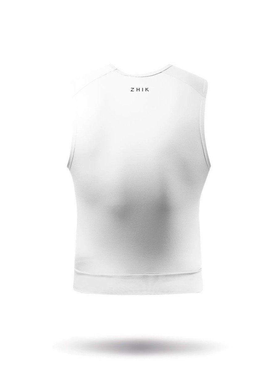 Technical Tops * | Spandex Event Pinnie White