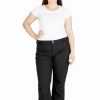 Pants * | Rojo Va Va Boom Softshell Stretch Ski Pants Black Sizes 18-20