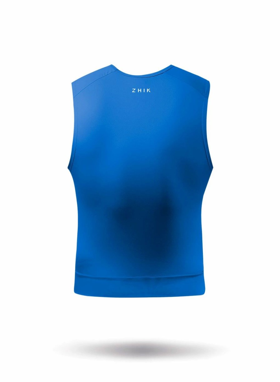 Technical Tops * | Spandex Event Pinnie Cyan