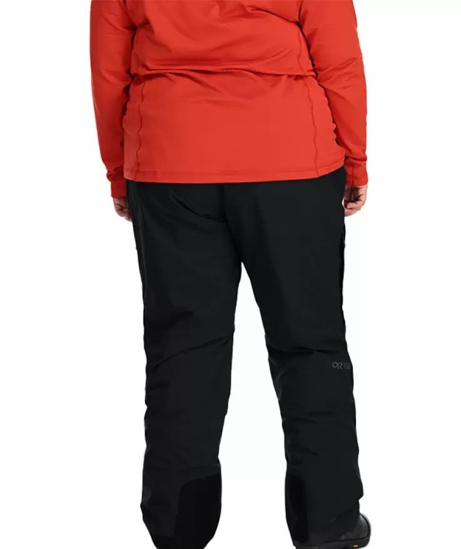 Pants * | Outdoor Research Women'S Snowcrew Pants Black 1X 4X