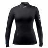 Technical Tops * | Womens Black Eco Spandex Long Sleeve Top