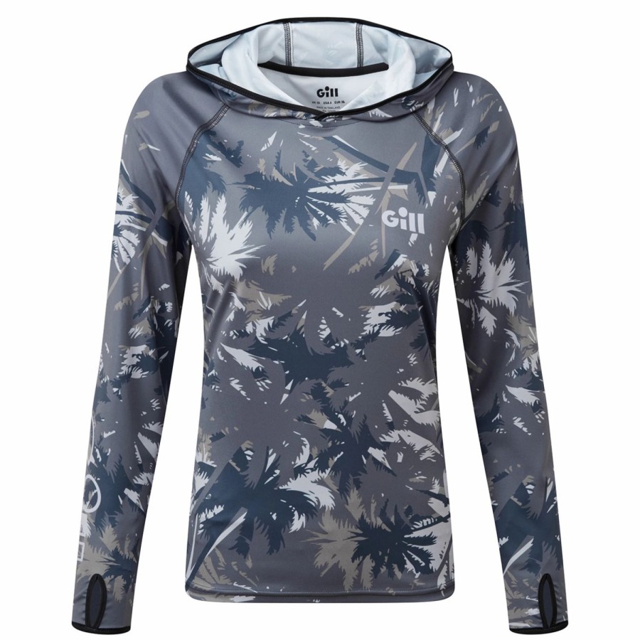 T-Shirts * | Women'S Xpel Tec Hoodie In Palm Print