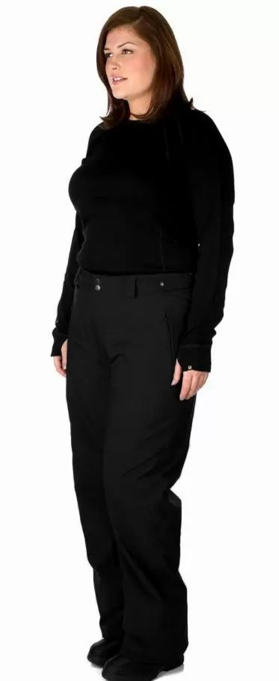 Pants * | Cartel Kiroro Stretch Ski Pants Black Unisex 3Xl-9Xl