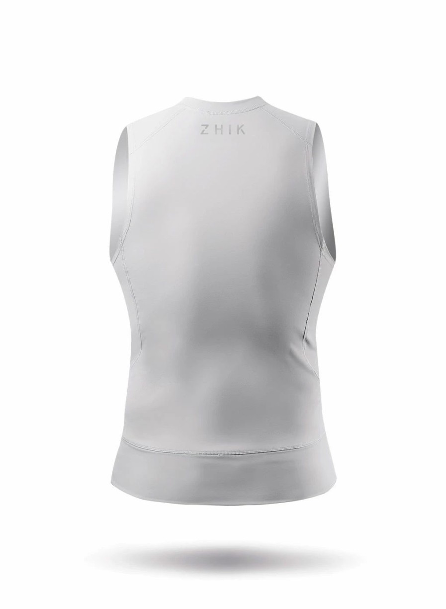 Technical Tops * | Eco Spandex Race Vest Platinum