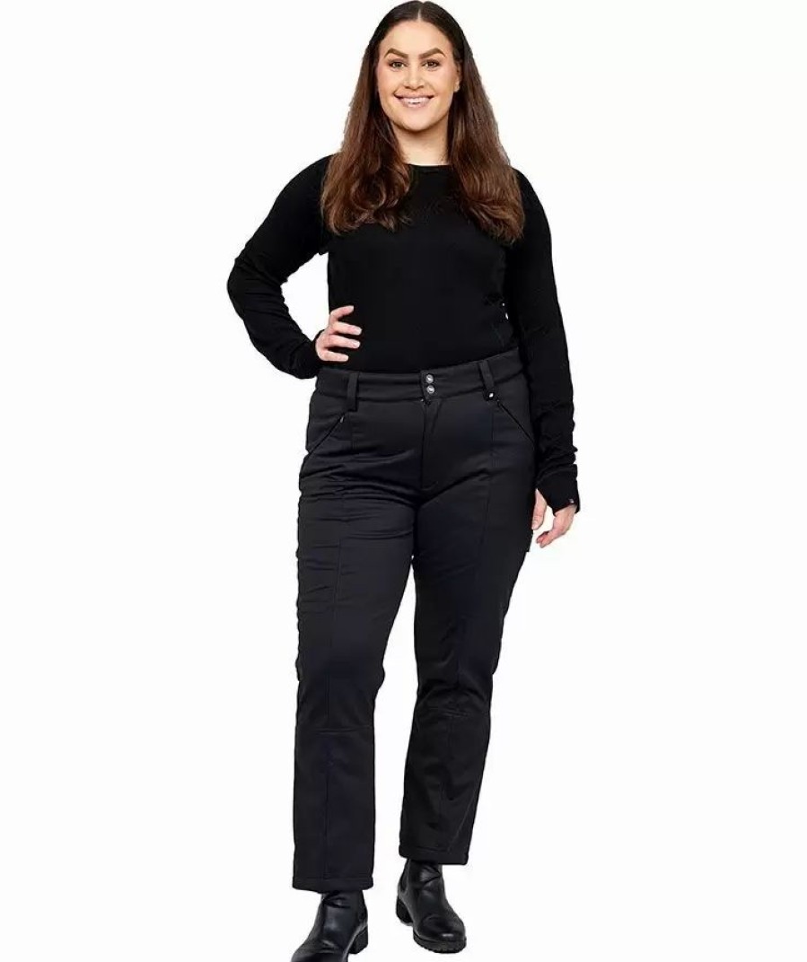 Buy Raiski Savona R+ Womens Plus Size Ski Pants Black Online