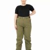 Pants * | Cartel Arctic Stretch Womens Ski Pants Army Short & Regular 2Xl-10Xl