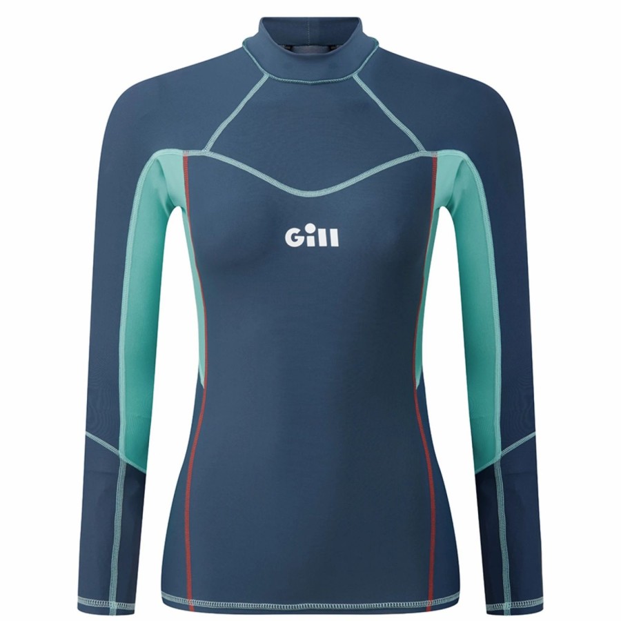 T-Shirts * | Women'S Pro Rash Vest Long Sleeve